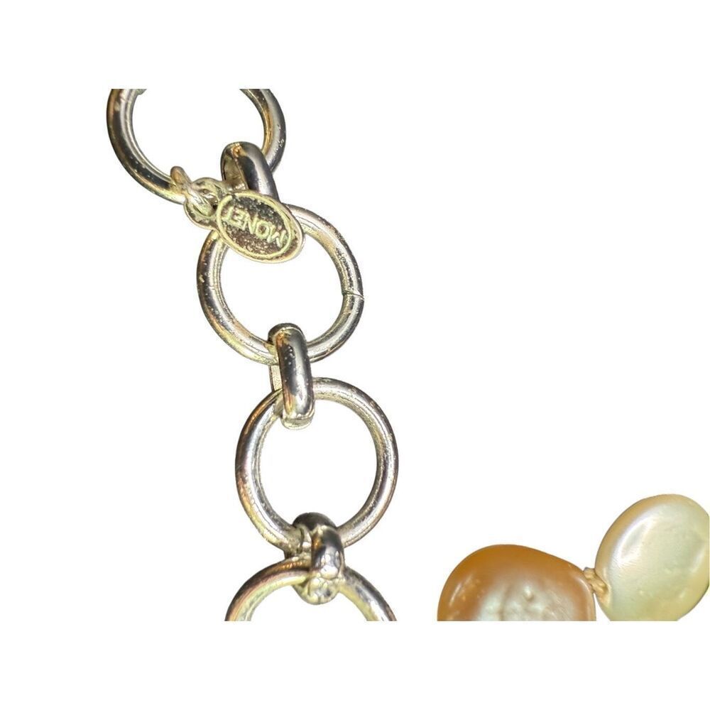 Monet flat pearl choker necklace - Picture 4 of 6